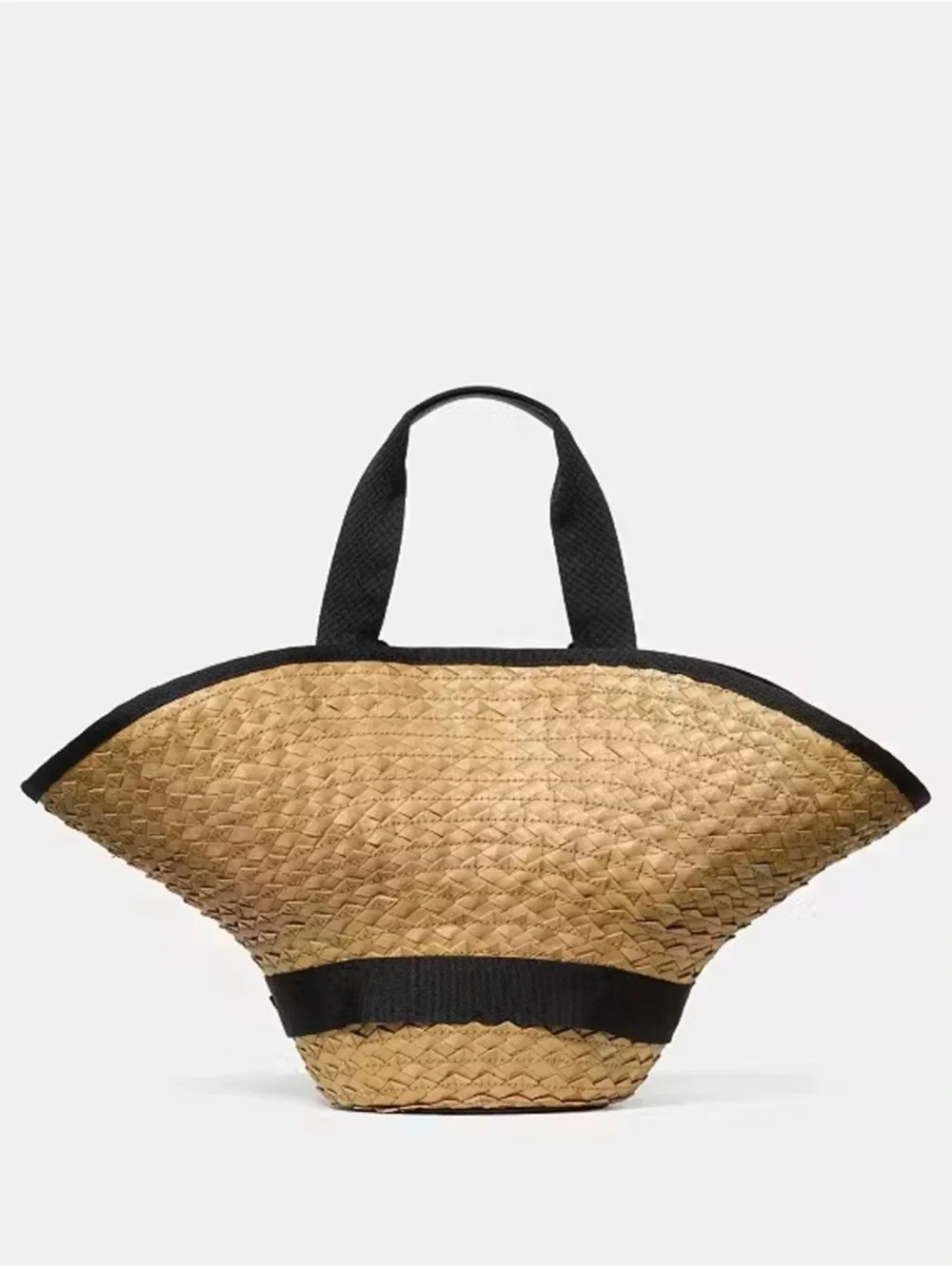 Kate Spade New York Solei Straw Sun Hat Tote Bag Natural Multi